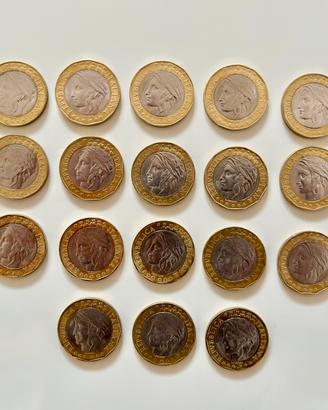1.000 Lire Italiane - 18 monete