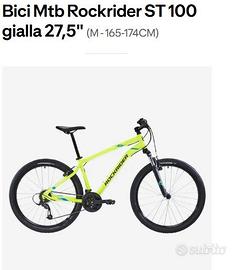 Rockrider ST 100 Giallo Fluo Biciclette In vendita a Verona