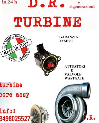VALVOLA ORIGINALE RICIRCOLO ARIA TURBINA FIAT 1.4 