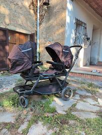 passeggino gemellare peg Perego duette piroette
