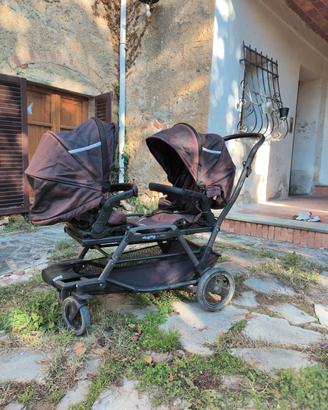 passeggino gemellare peg Perego duette piroette