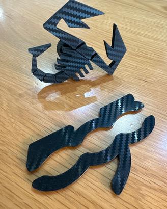 Abarth logo 3d