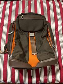Zaino Piquadro Colore Arancione e Kaki