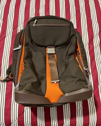 Zaino Piquadro Colore Arancione e Kaki