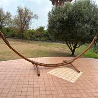 Struttura in legno per amaca