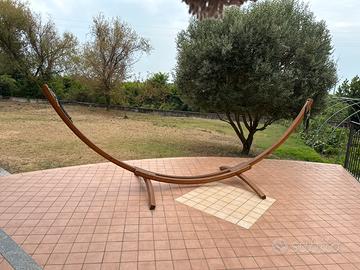 Struttura in legno per amaca