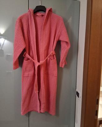 ACCAPPATOIO IN COTONE ROSA XS