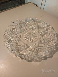 Centro Tavola Bohemia cristallo stile anni 70"/80"