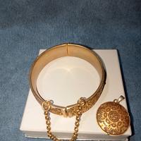 bracciale e ciondolo Toledo damascena anni 70 