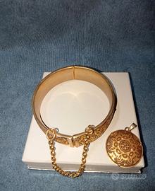 bracciale e ciondolo Toledo damascena anni 70 