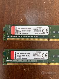 Memoria RAM Kingston DDR3 8 Gb 2x4Gb