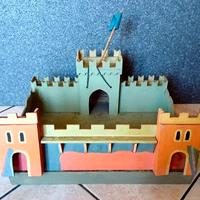 Fortino La Capanna in legno per soldatini vintage