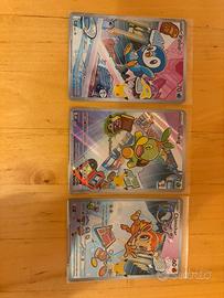 Pokemon trio primi compagni d’avventura