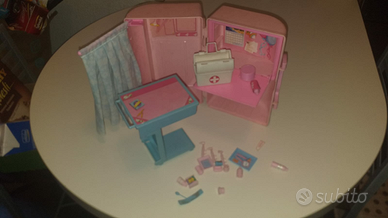 Lotto mattel DOCTOR BARBIE borsa studio medico