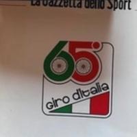 Libro del 65 esimo giro d’ Italia con regolamento