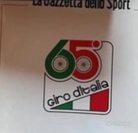 Libro del 65 esimo giro d’ Italia con regolamento