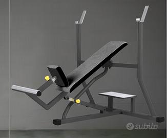 Panca inclinata regolabile teca