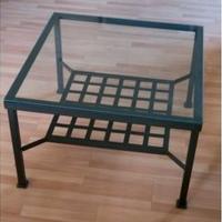 2 tavolini design in vetro e cristallo GRANAS