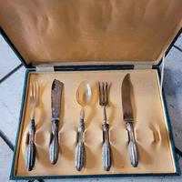 Set posate vintage Solingen in cofanetto originale