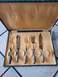 Set posate vintage Solingen in cofanetto originale