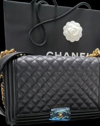 BORSA CHANEL BOY CAVIAR NUOVA