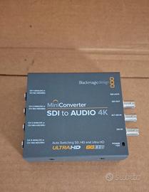 Blackmagicdesign Sdi to Audio 4k