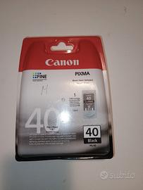 cartuccia per stampante Canon black 40