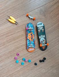 Set 2 Fingerskate Skifidol con Accessori e Ricambi