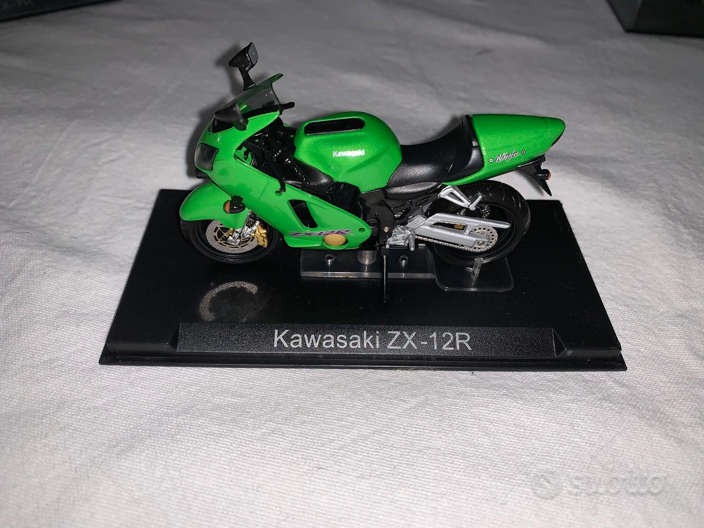 Die cast 1/24 Modellino Moto Kawasaki ZX-12R