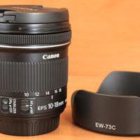 Canon EFS 10-18 F. 4.5-5.6 IS STM