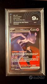 Pokémon mewtwo ex del team roket ai grading 9.5