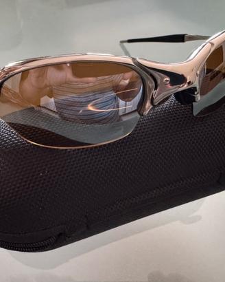 OAKLEY ROMEO SILVER POLISHED TITANIUM IRIDIUM