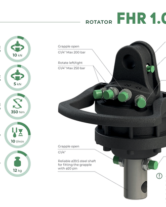 Rotatore FHR 1000L Formiko