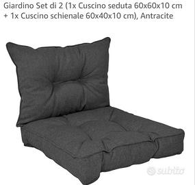 Cuscini divanetto da giardino
