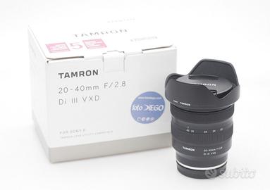 OBIETTIVO TAMRON 20-40 MM F/2.8 DI III VXD. SONY E