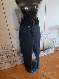 Pantalone donna in lino
