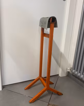 Cavalletto Supporto Metallo Officina Motore h76cm