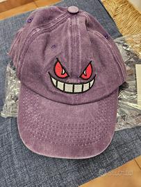 Cappellino Gengar Pokémon Viola Ricamato Regolabil