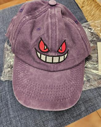 Cappellino Gengar Pokémon Viola Ricamato Regolabil