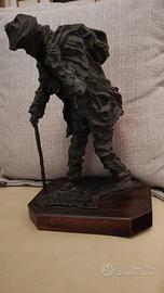 statua bronzo Balljana 