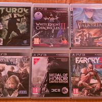 Lotto giochi ps3 completi