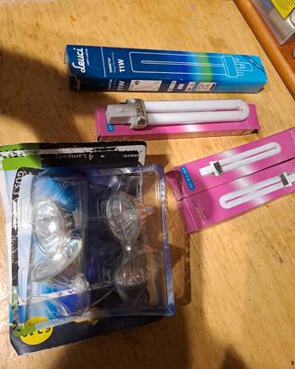 faretti lampadine alogene e uv estetica