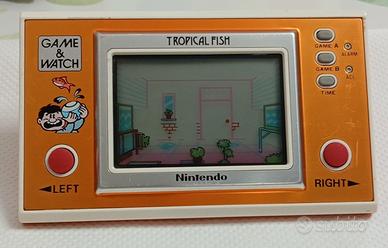 Nintendo tropical fish game & Watch del 1985