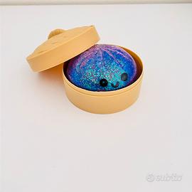 Squishy Raviolo glitter purple-Edizione rara kawai
