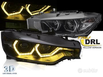 Fari ANGEL EYES Giallo BMW Serie F30/F31 11-15