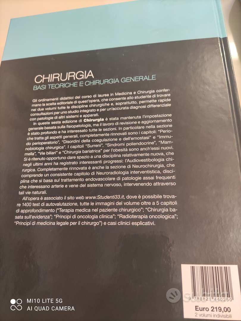 Dionigi chirurgia specialistica I e II VOLUME - Libri e Riviste In vendita  a Pavia