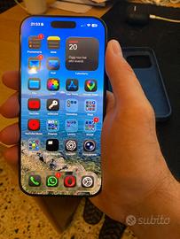 Iphone 16 pro 128 giga bianco
