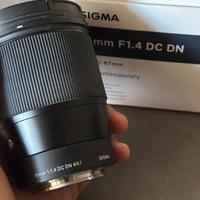 Sigma 16mm f/1.4 DC DN – Attacco Sony E-Mount