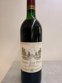 Vino chateau tour prignac 1989
