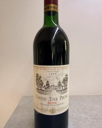 Vino chateau tour prignac 1989